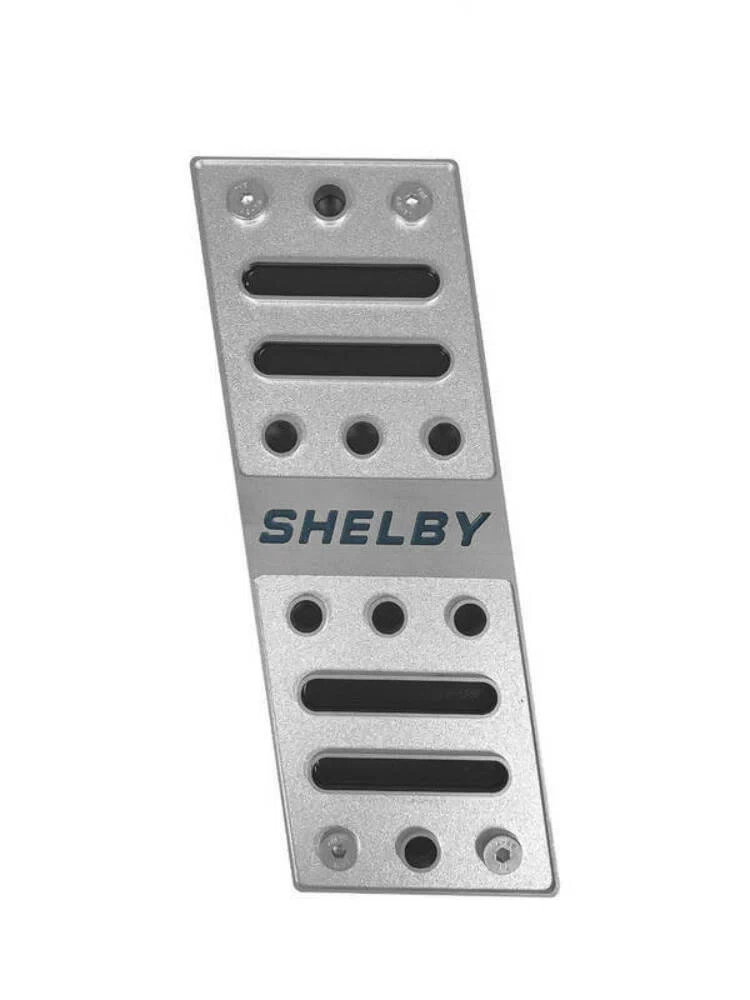 Dead Pedal Cover fits Ford Mustang 2015-2019 Drake Muscle Cars - FS3Z-6112020-BL